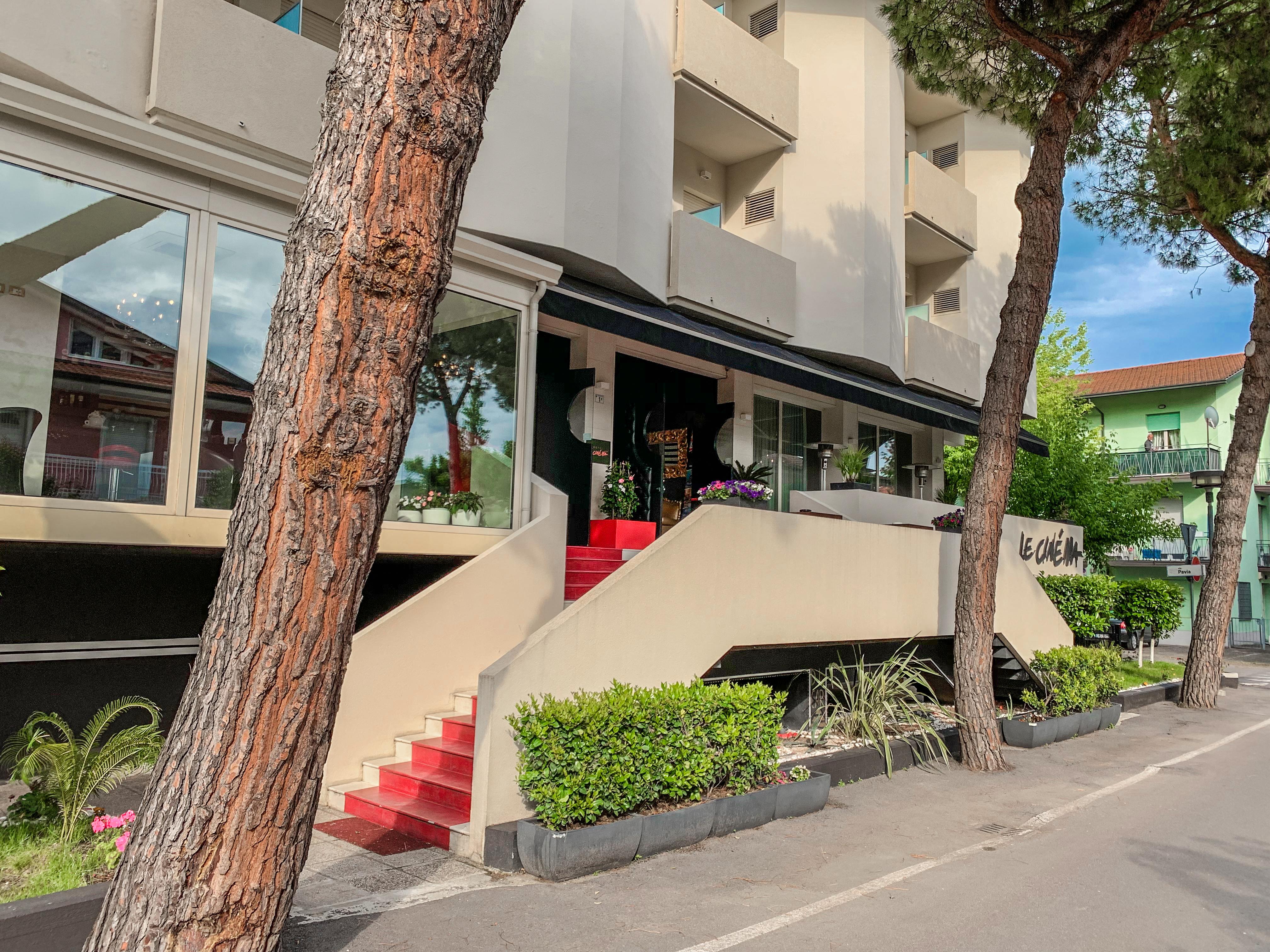 Hotel Le Cinema Gatteo a Mare Exterior foto